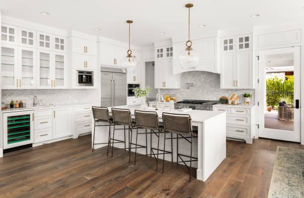 Tile pattern layout planning for backsplash in Albertville
